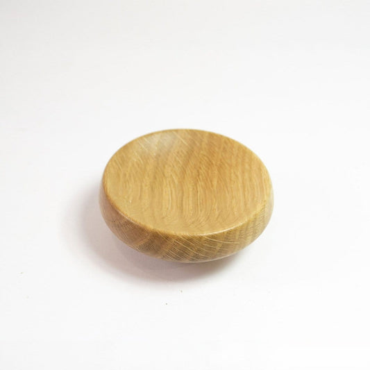 Large Oak Wood Knob, Wooden Knobs, cabinet door knob