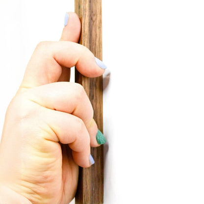 Long Walnut Wooden Handle, Handles for wardrobes or wooden kitchen handles
