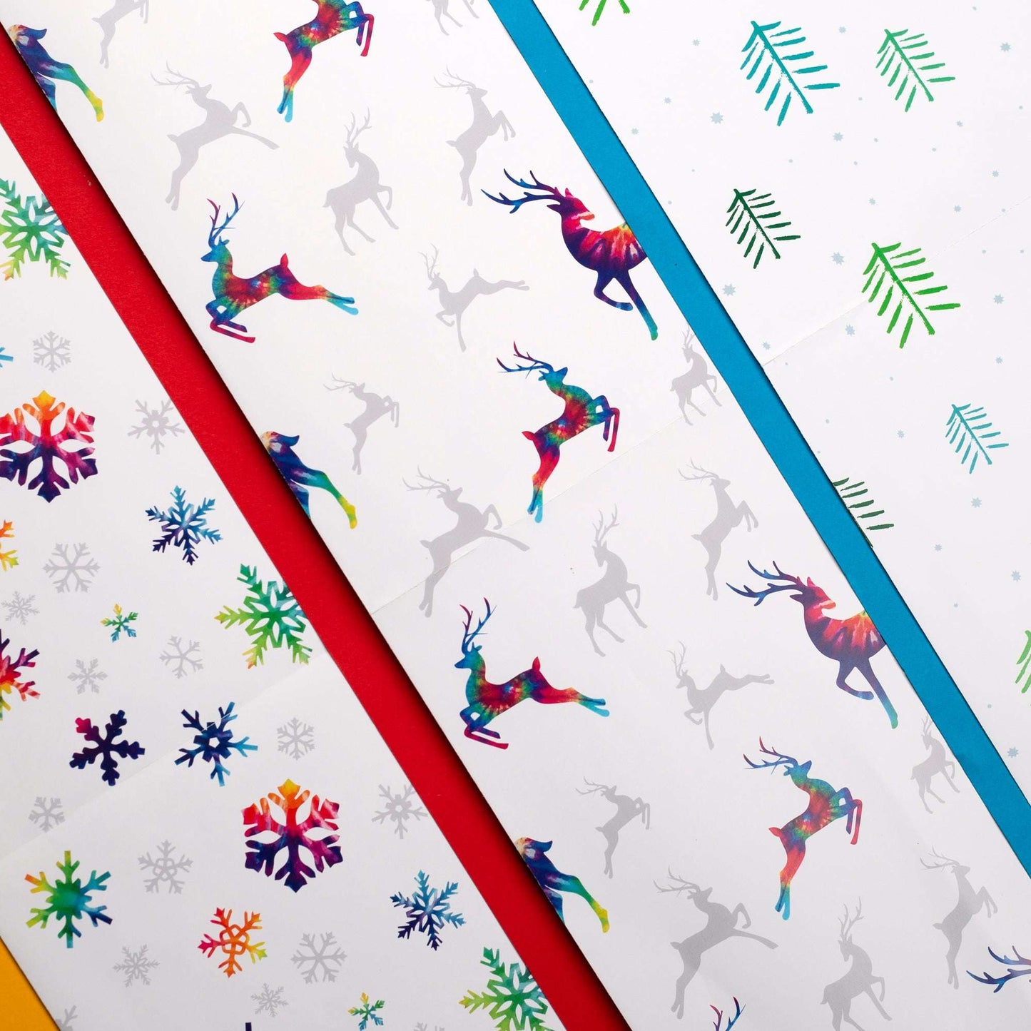 Colourful Reindeer Wrapping Paper Wrapping paper