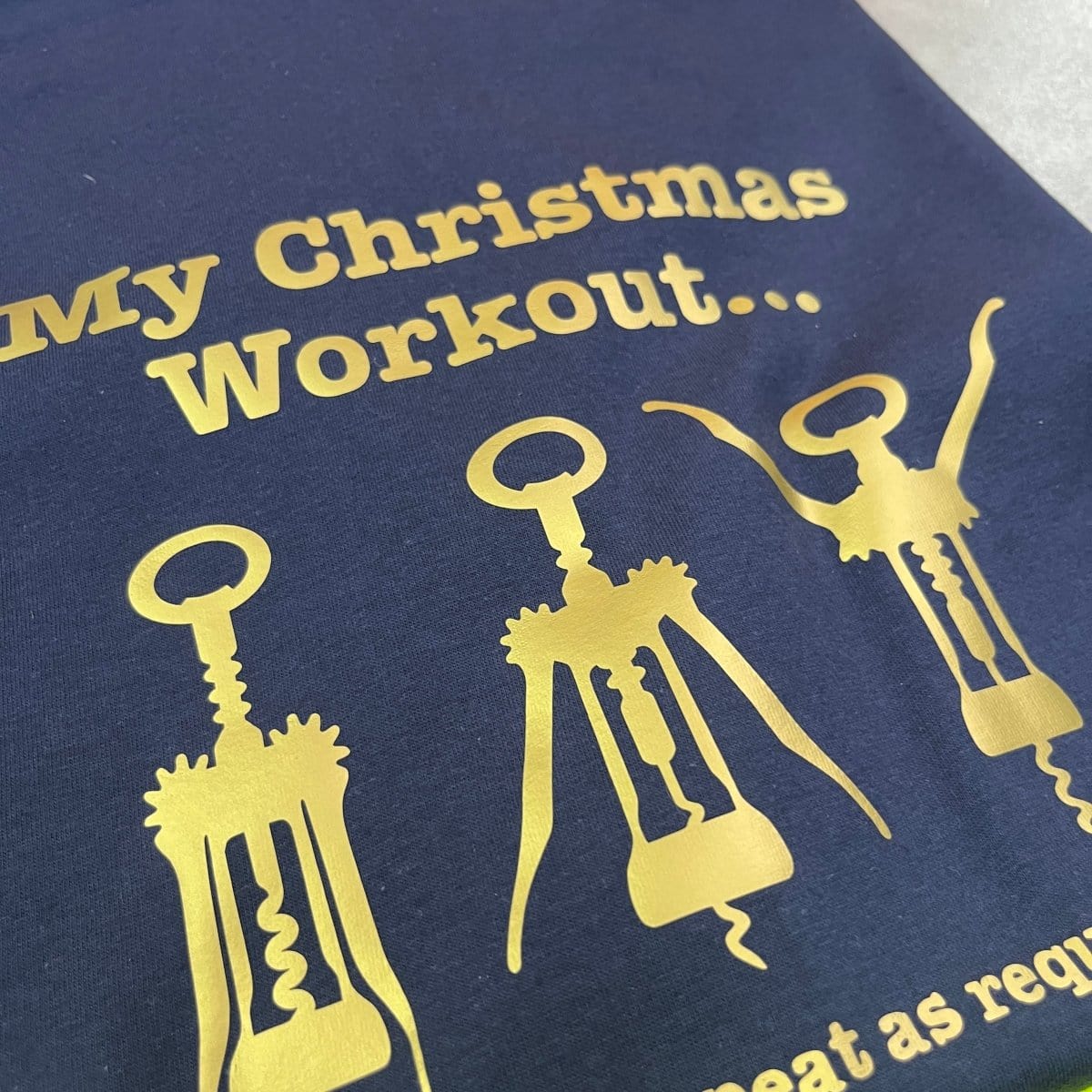 Christmas Workout T shirt