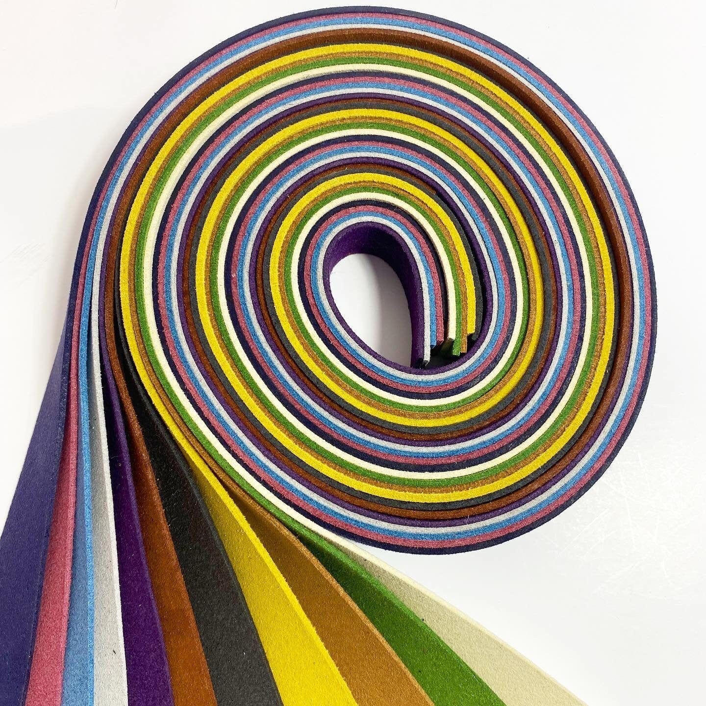 Oak Wood Dowel Wall Hook with Vegan leather strap, Colorful faux leather wall hook coat hook, Leather strap towel hook wall storage