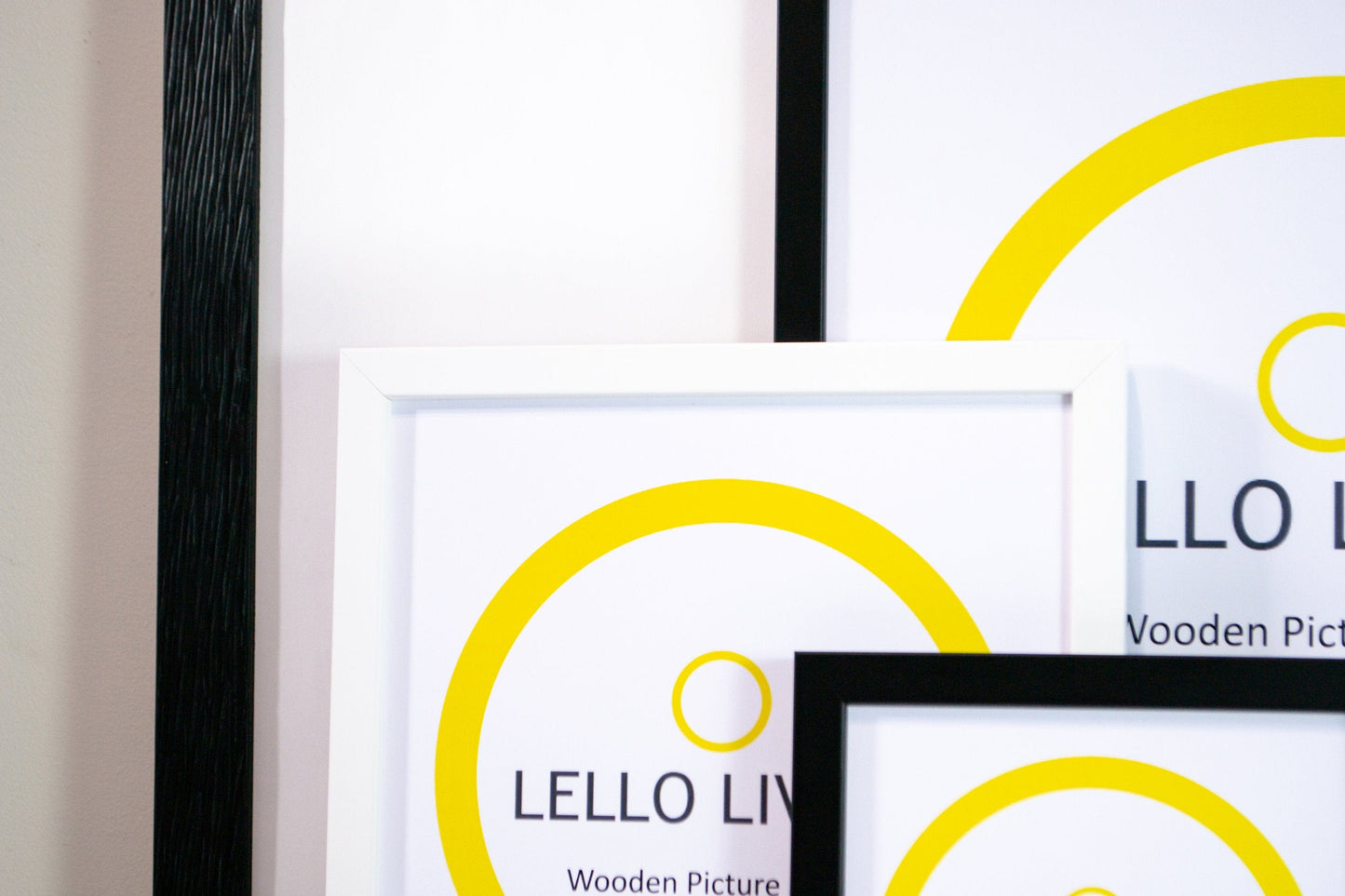 Framed Vintage Typography Print, Printing colours abstract art print office decor retro rainbow poster