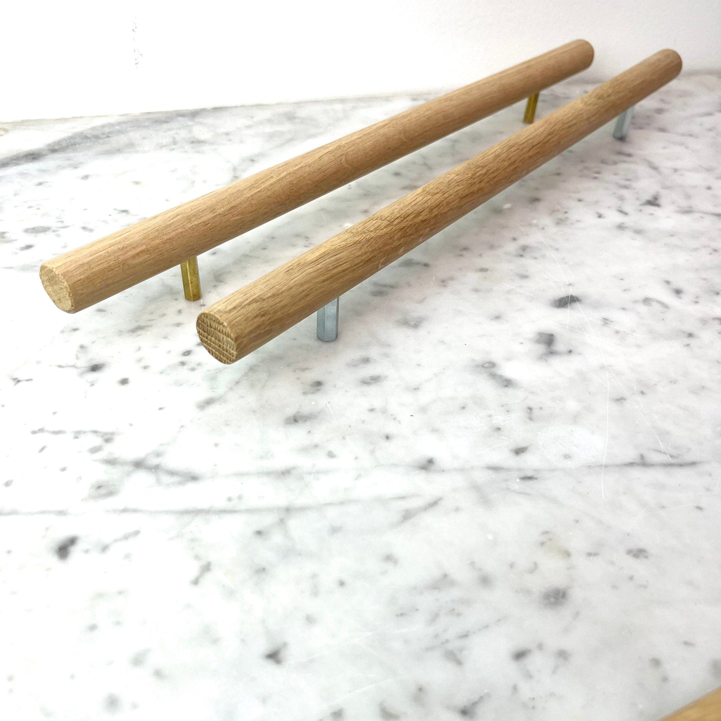 Round Oak Wood Drawer Handles, Minimalist handle Modern cabinet pulls, Wood cabinet Pull, cabinet door handles, handmade wardrobe handle