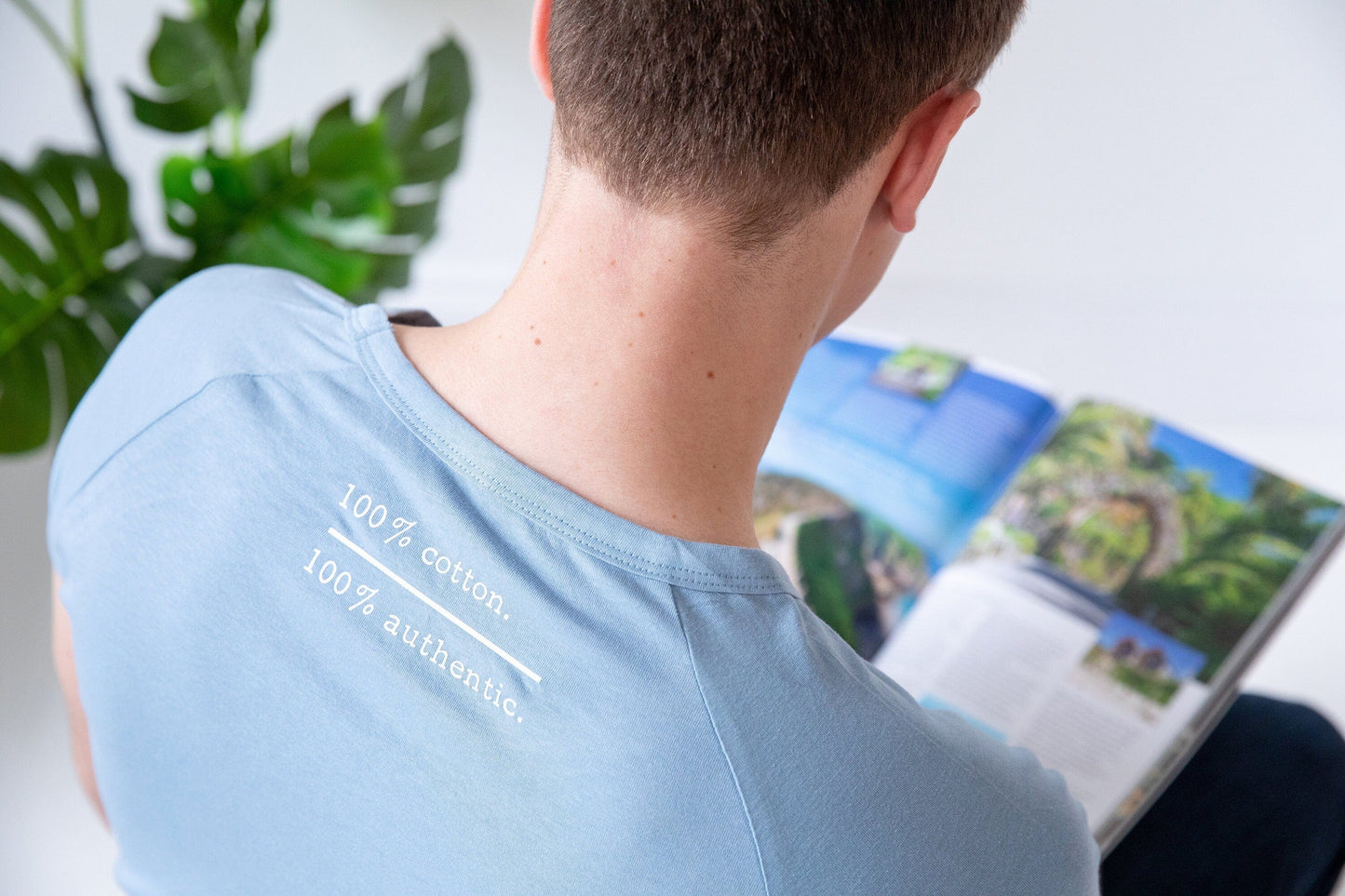 Unisex organic cotton slogan t shirt, eco friendly gifts