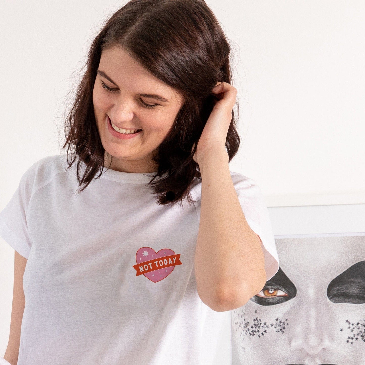 Not today attitude t shirt, feminist shirt, Funny sassy T-shirt