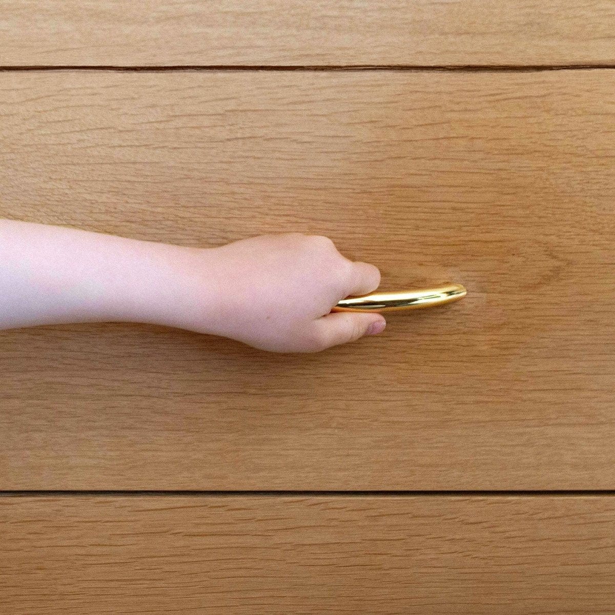 Brass Bow Drawer Handles, Brass cabinet Pull, curve bar handle