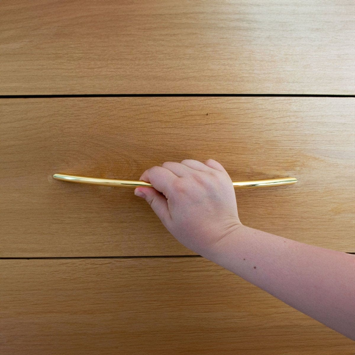 Brass Bow Drawer Handles, Brass cabinet Pull, curve bar handle