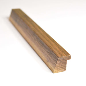 Long 50 - 110 cm Walnut Wood Drawer Handles, Cabinet Pulls or Wardrobe Handles