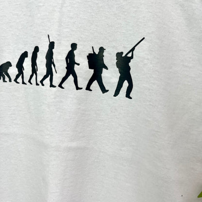 Darwin’s Evolution of Hunter unisex T Shirt, minimalist T Shirt,