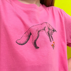 Fox T Shirt, Animal t shirt fox gifts for girls