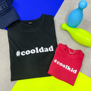Hashtag Dad and Kid T Shirts, Dad and son matching fathers day shirts