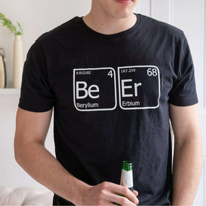 Beer t shirt, Beer dad t shirt, funny beer elements chemistry t-shirt