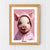 Baby clothed Pigs print, personalised nursery prints