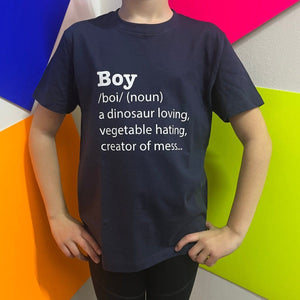 Boy Funny Definition T Shirt