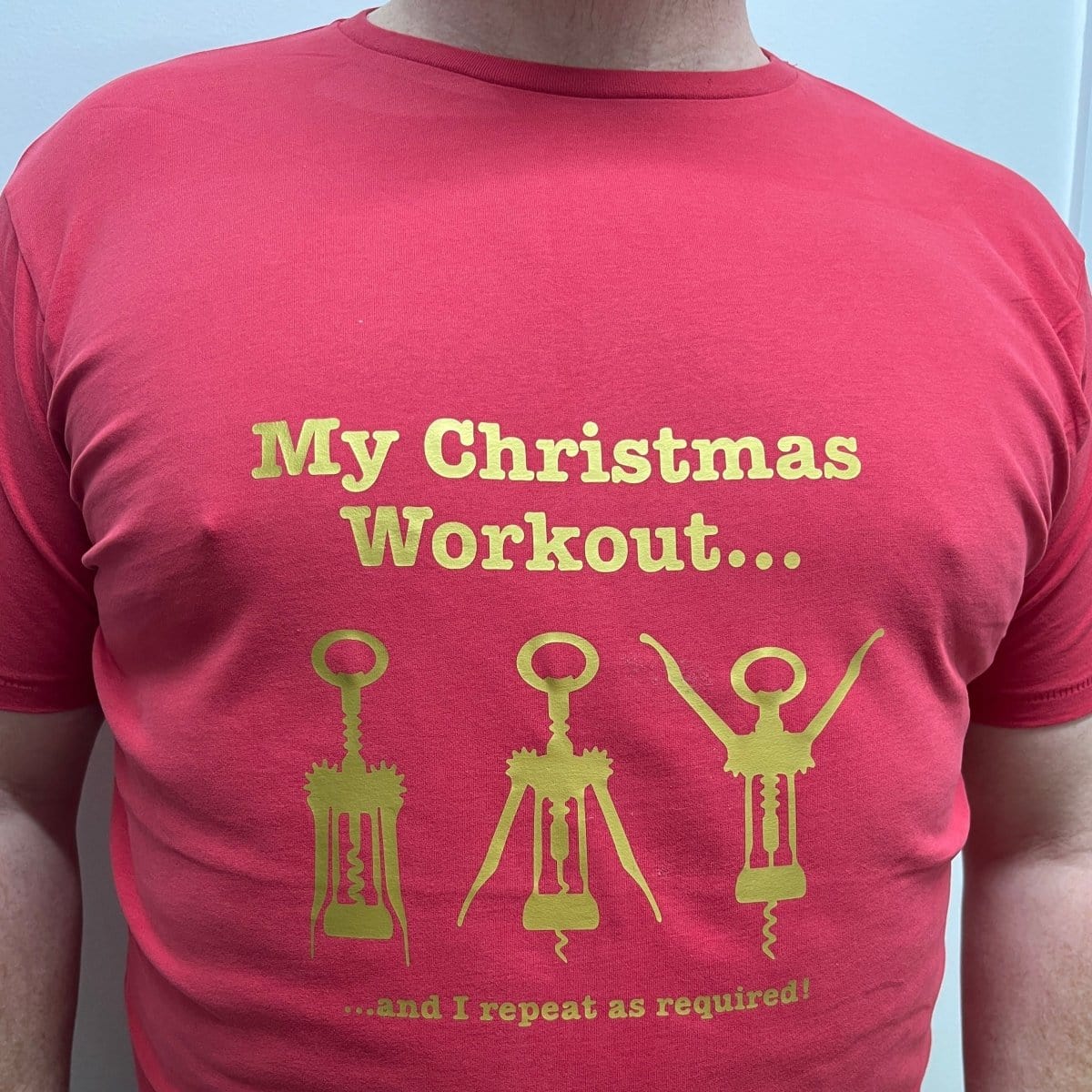 Christmas Workout T shirt