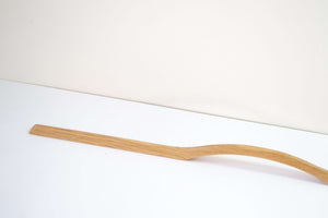 Curved Oak Wood Drawer Handles or cabinet pulls