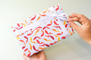 Japanese Patterns Koi Wrapping Paper gift tag Set, Koi Fish pattern fish wrapping paper, Japanese paper Luxury Gift Wrap Birthday Paper