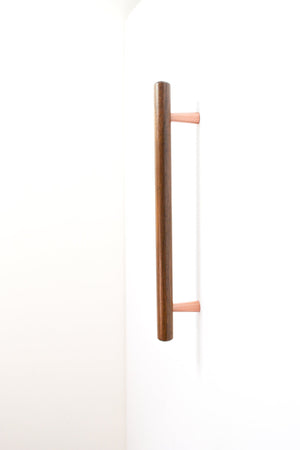Walnut Wood Drawer Handles, Minimalist handle Modern cabinet pulls, Wood cabinet Pull, cabinet door handles, Walnut bar handle