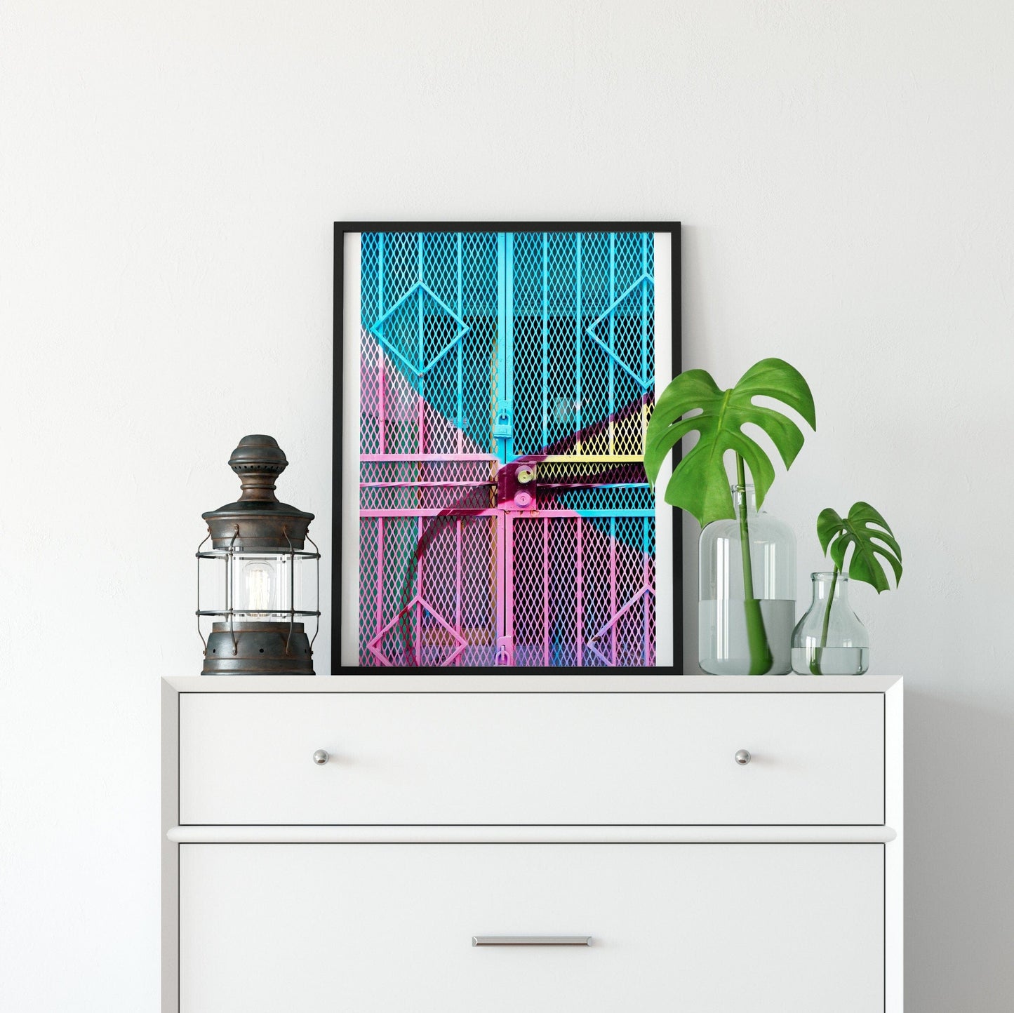 Colourful Abstract graffiti Print, urban photography street art print Photography Prints