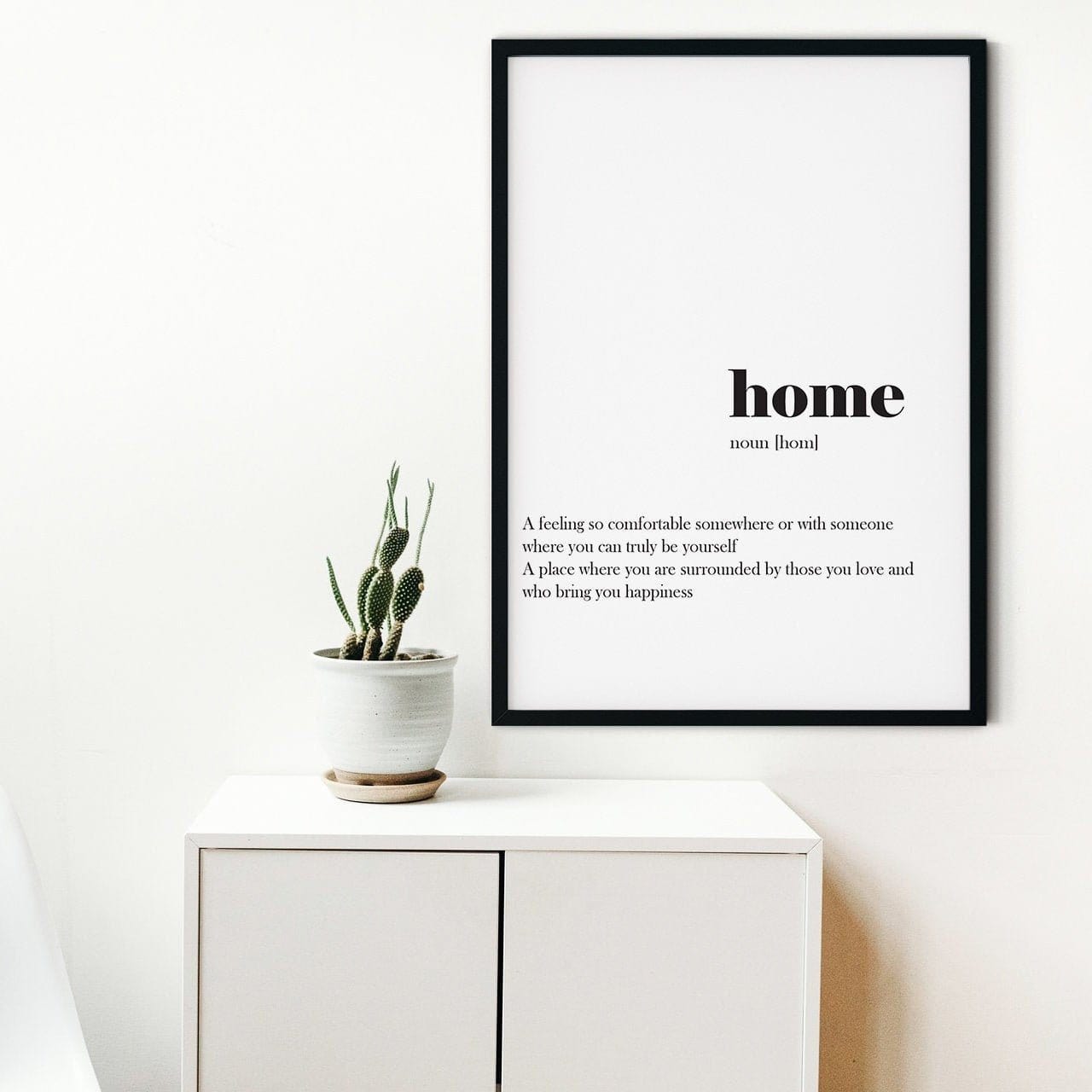 Framed Home definition print, home meaning, Word Definition Wall Art, Home quote Print, Housewarming print quote prints