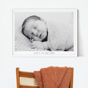 Personalised frame with print service - print framed photo, artwork or picture