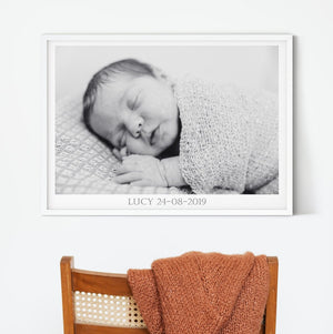 Personalised Family Print, Family Framed Photo Print