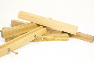 Solid Oak Wooden Handle, Oak cabinet pulls, handmade oak wardrobe handle homewares