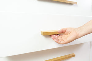 Oak Wood Drawer Handles, Modern cabinet pulls kitchen handles Wood cabinet door handles, handmade oak wardrobe handle Ikea handles