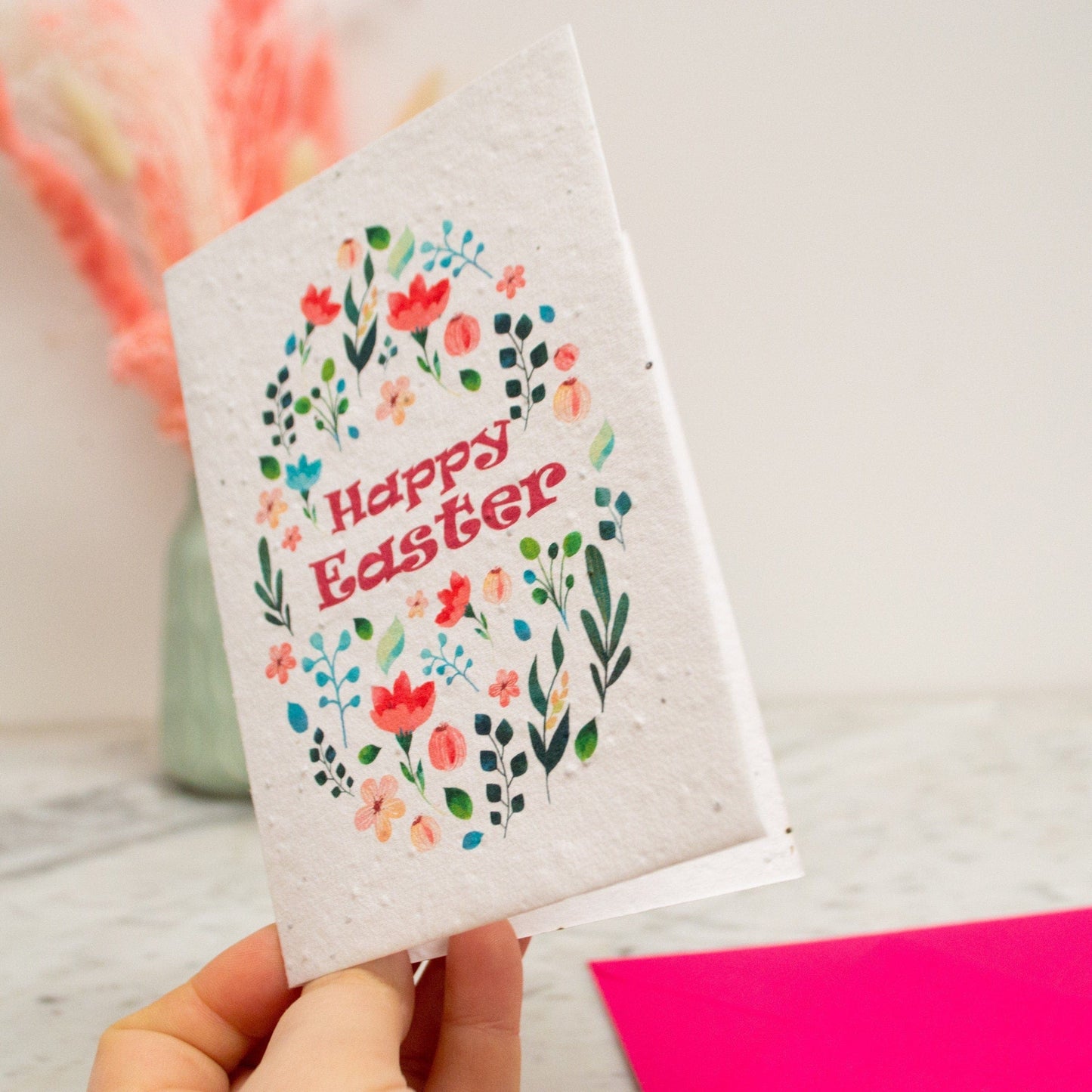 Easter Card, Plantable Seed Paper Card