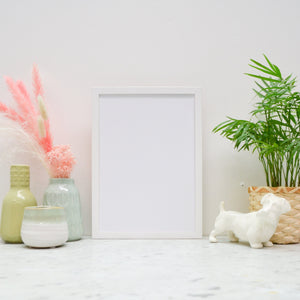 White picture frame, white wood frames for photos, A3, A4 A5 white frame