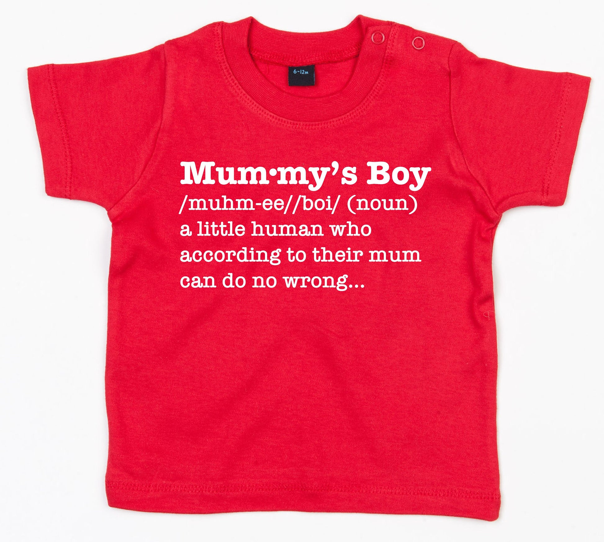 Mummy's Boy Funny Definition T Shirt, Boys Gift, Funny kids tee, cute toddler shirt, one two year old cute kids clothes, sibling t-shirt