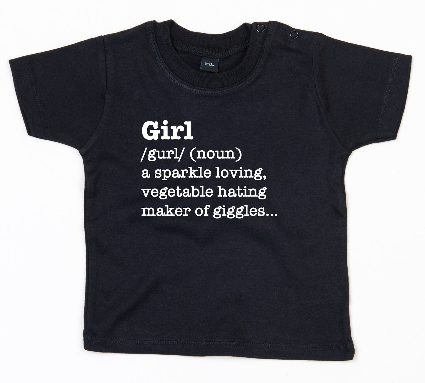 Girl Funny Definition T Shirt, girls tee Gift, cute toddler shirt, one two year old cute kids clothes, sibling t shirt