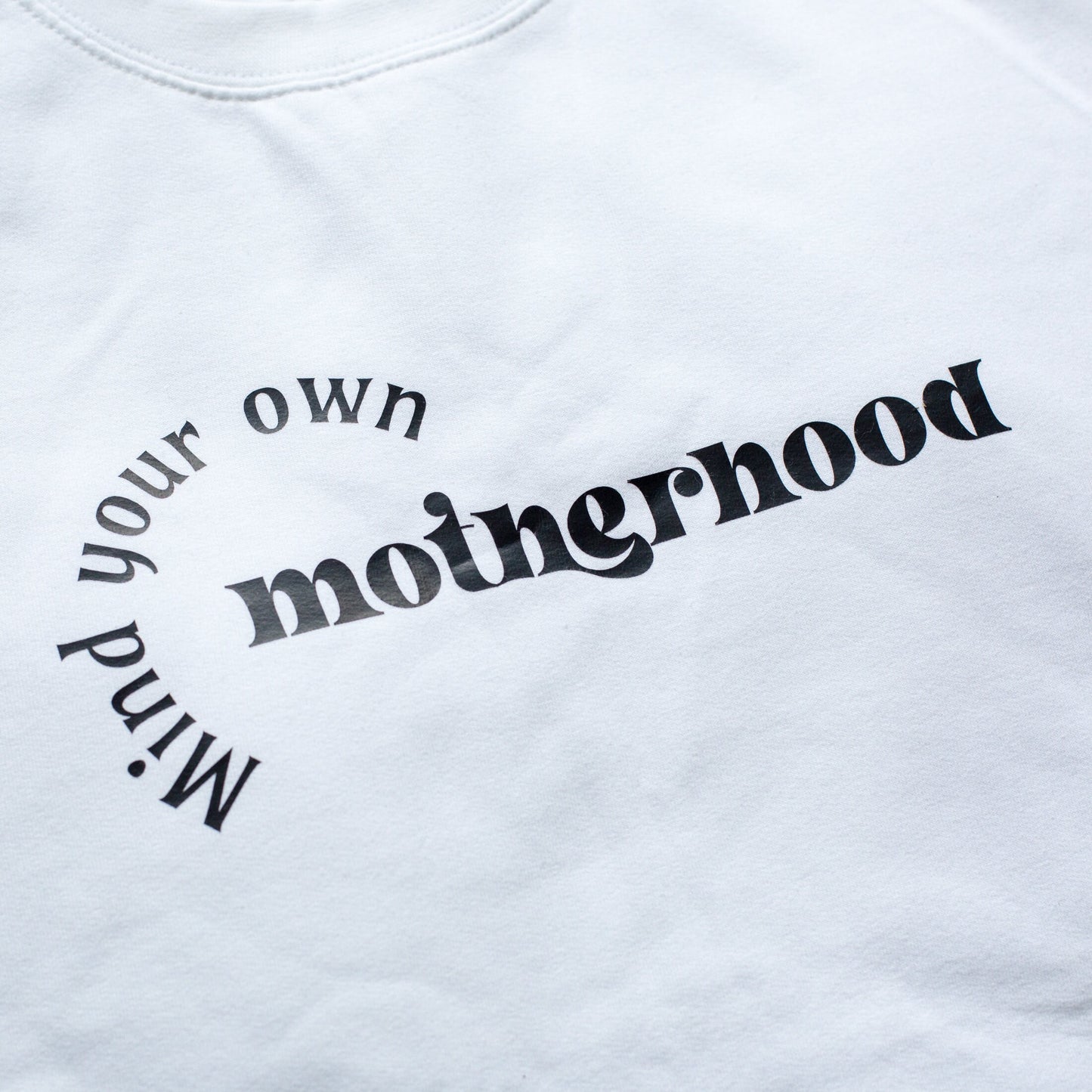 Mind Your Own Motherhood Personalised Sweatshirt, Funny mum Jumper, tired as a Mother Toddler Tantrums parenting sweatshirt, New Mum Gift