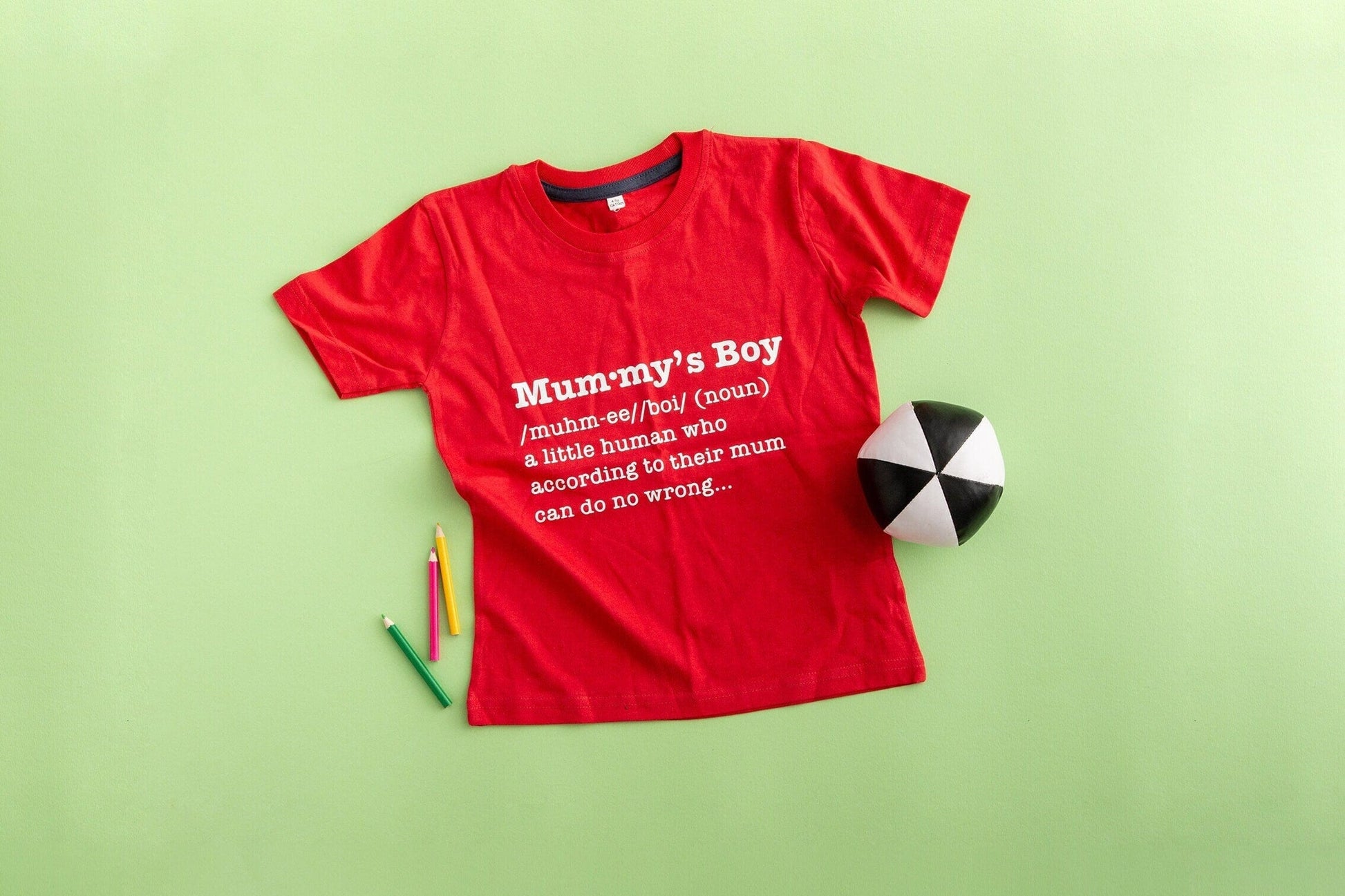 Mummy's Boy Funny Definition T Shirt – LelloLiving