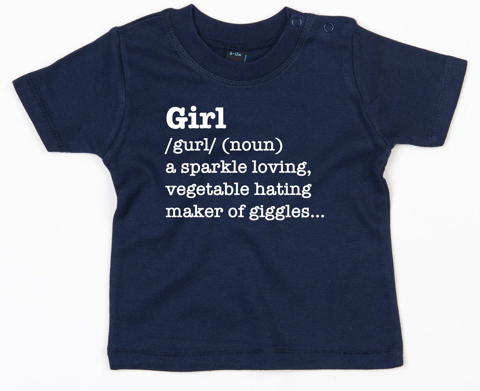 Funny Girl Definition Tee: Humorous T-Shirt for Girls' Wardrobe