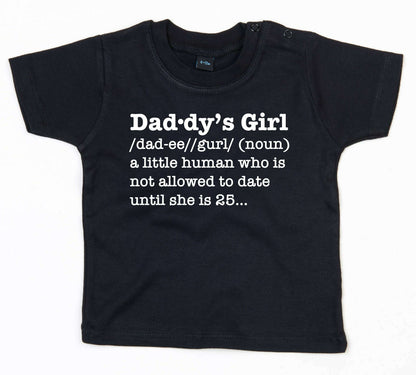 Daddy's Girl Funny Definition T Shirt, Girls Gift, Funny kids tee, cute toddler shirt, one two year old cute kids clothes, sibling t-shirt