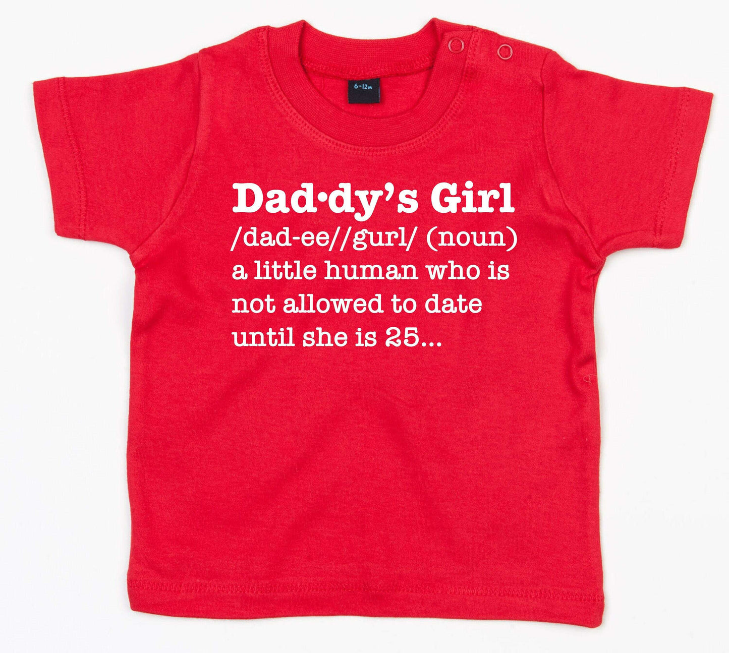 Daddy's Girl Funny Definition T Shirt, Girls Gift, Funny kids tee, cute toddler shirt, one two year old cute kids clothes, sibling t-shirt