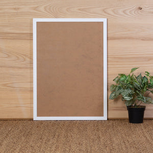 Large white A2 picture frame, A2 white photo frame, white wooden frame