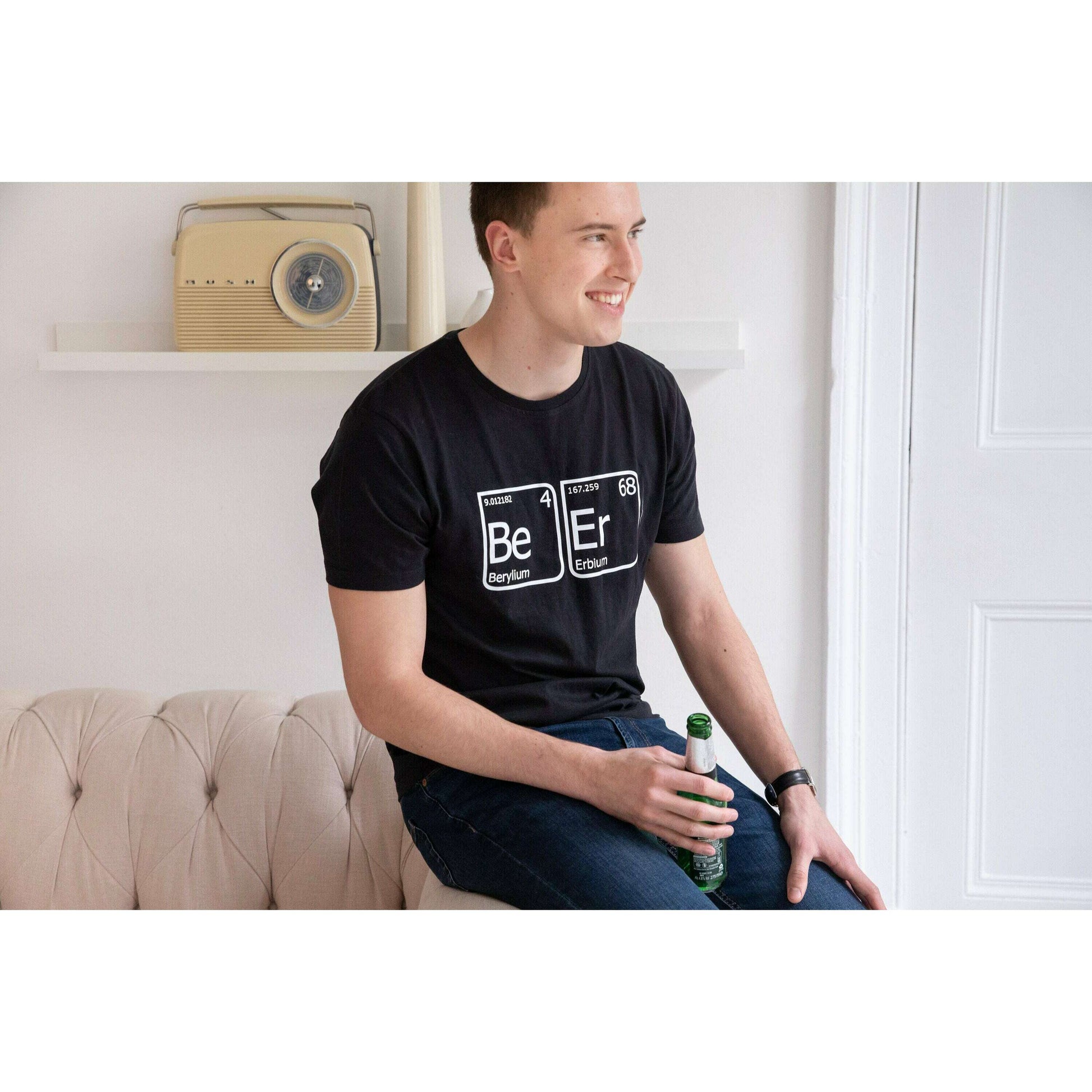 Beer t shirt, Beer dad t shirt, funny beer elements chemistry t-shirt
