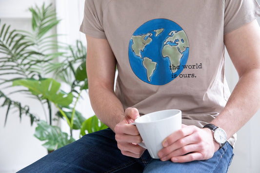 The world is ours Unisex earth day tee eco friendly gift world t shirt