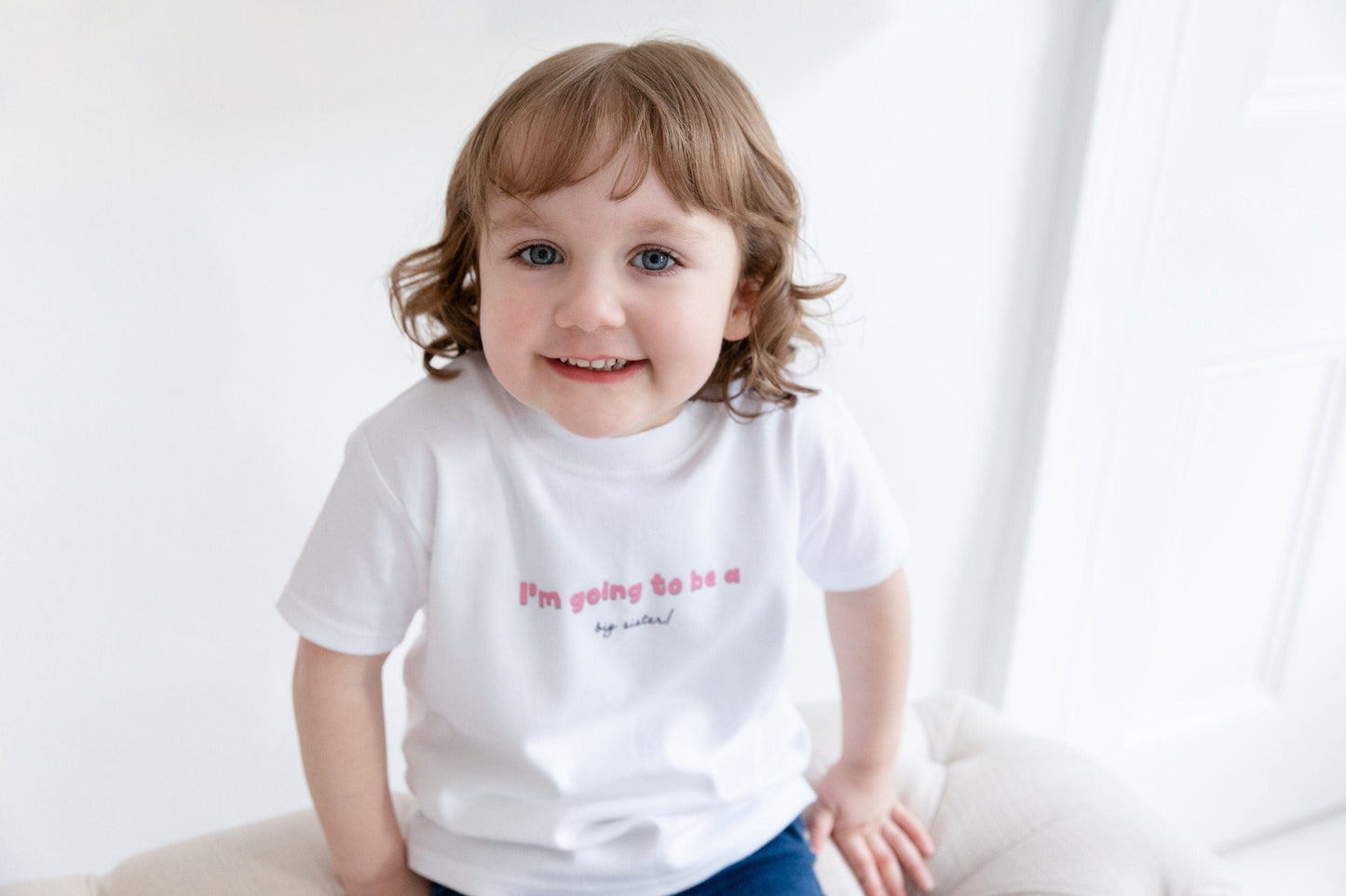 I'm Going To Be a Big Sister Shirt, Big Sister Announcement, Promoted to big sister, baby announcement Sibling t-shirt, pregnancy reveal tee