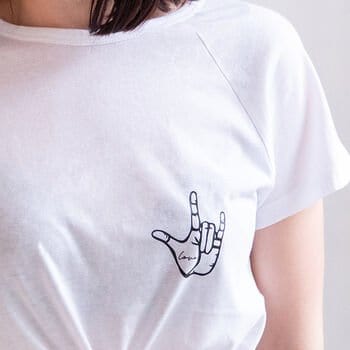 Unisex Love Sign Language T Shirt