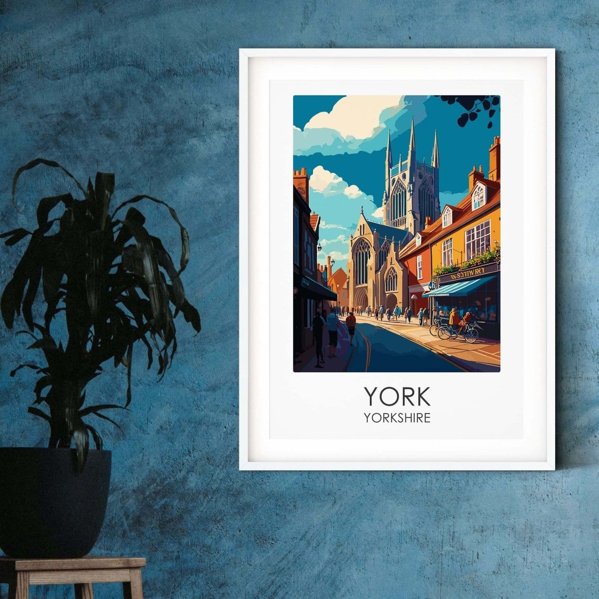 York print travel posters UK prints of York